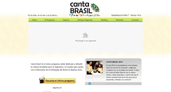 Desktop Screenshot of cantabrasil.com.ar