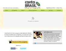 Tablet Screenshot of cantabrasil.com.ar